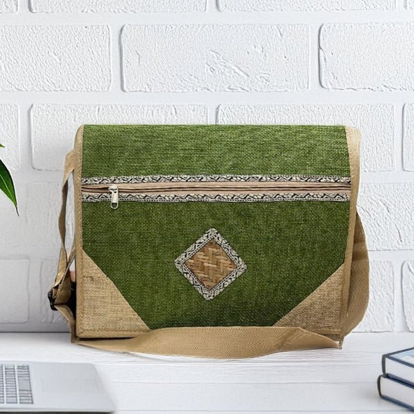 Jute Laptop Bag