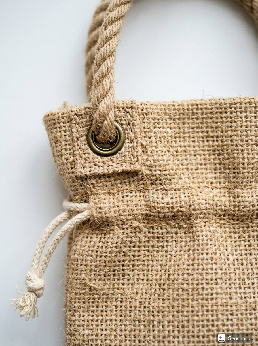 Jute Wine Bag