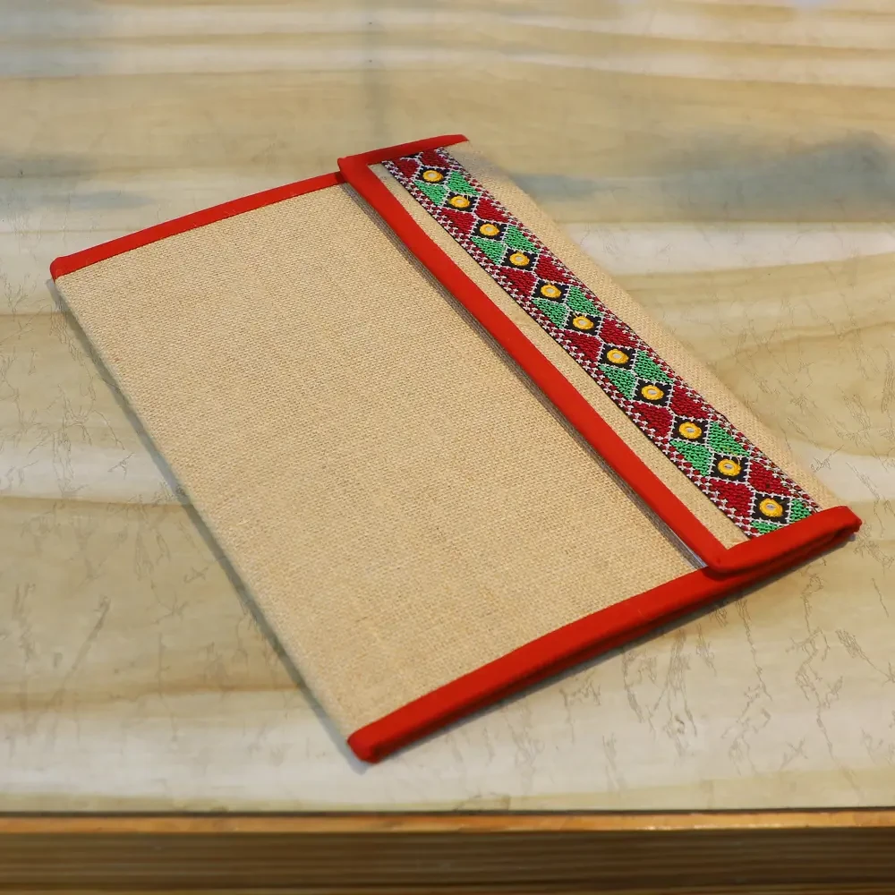 Jute File Folder Bag
